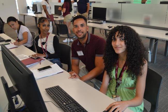 Students participate in the Social Justice and Health Professions Academy